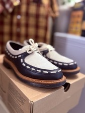 Dr Martens x Agyness Deyn Aggy Soft Suede and Leather Loafers Size 4