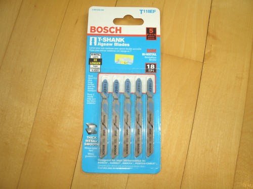 Bosch shank jigsaw blades - t-shank,