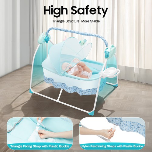 Auto baby swing electric - baby, crib