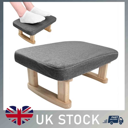 Wooden footstool footrest - wooden,