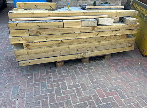 Used railway sleepers - used,