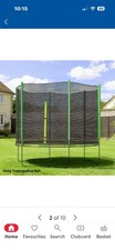 SPORTNOW 10ft Trampoline  Net