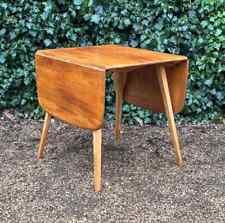 VINTAGE ERCOL MODEL 383 DROP LEAF PLANK DINING TABLE