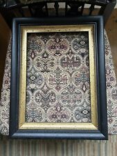 Waxed black and gold picture