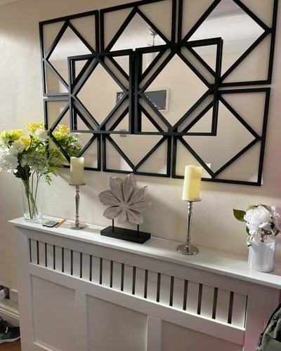 Set boston black mirrors - set,