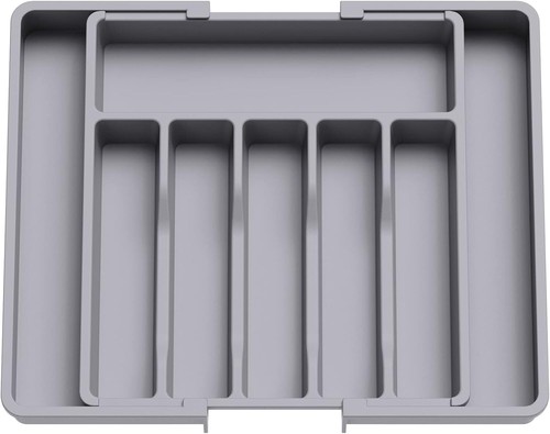 Extendable cutlery tray drawer - cutlery,