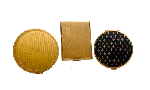 Lot vintage powder - lot,
