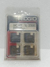 RIDGID 37830 3/4″ NPT PIPE THREADER DIE SET FOR OO-R 11-R 12-R THREADER NEW