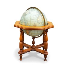 American Replogle Statesman Illuminated 20-inch Floor Standing Library Globe