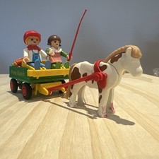 Playmobil Pony ranch Wagon And