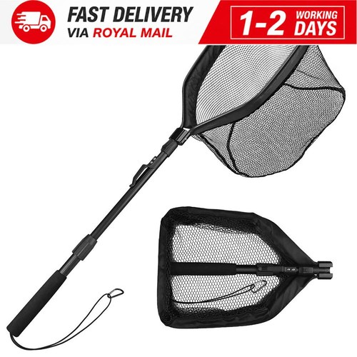 Rubber coated landing net - coated,
