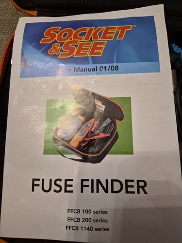 Socket see fuse finder kit - &,