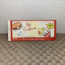 Vintage McDonald's 1996 Gift