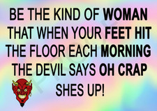 Humorous Funny Metal Sign