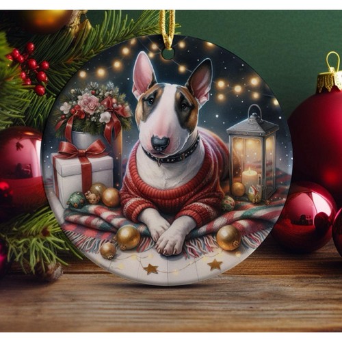 English bull terrier ceramic - bull,
