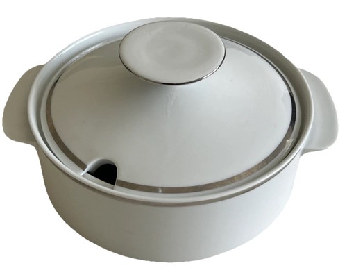 Thomas porcelain white - white, lidded
