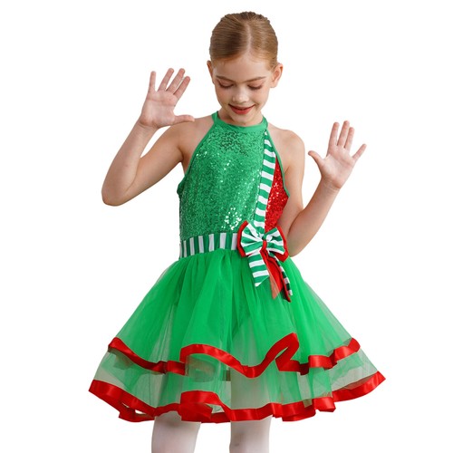 Girls christmas santa elf - santa,