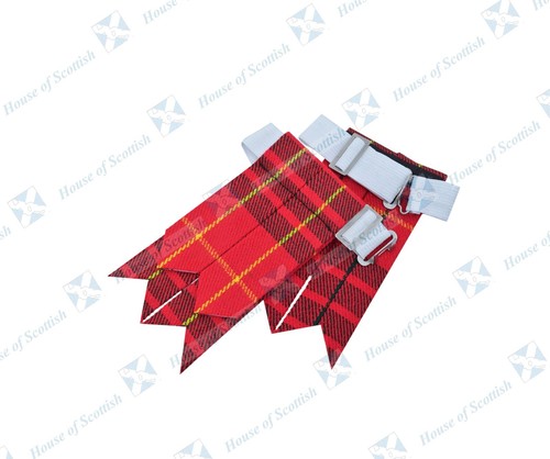 Scottish kilt hose flashes - kilt,