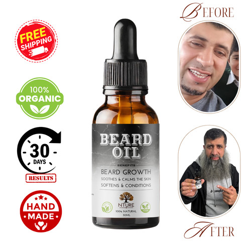Beard oil serum stronger - beard, oil/serum