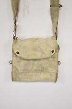 British Army WWII Gas Mask Bag – Respirator Haversack Mk V (Mark 5) – 1937 MECO