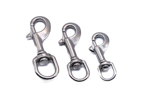 Dog lead trigger swivel snap