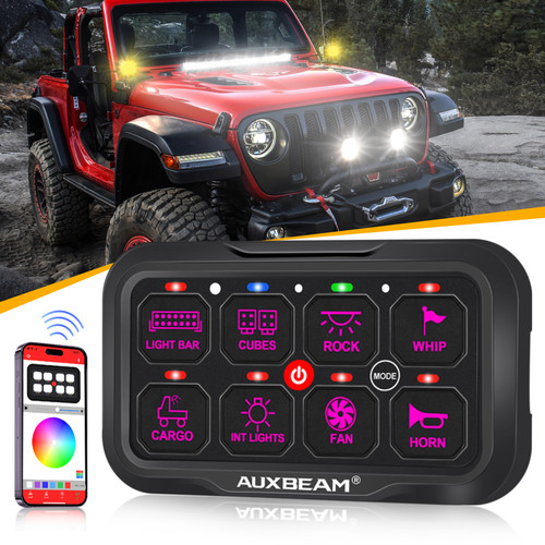 Auxbeam wireless rgb gang - auxbeam,