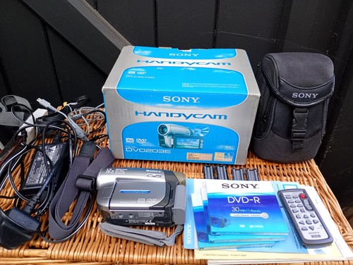 Sony handycam dcr - dcr-dvd203e, dvd