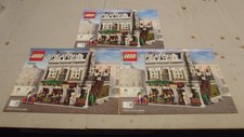 Lego 10243 Parisian Restaurant  Instruction's Only