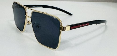 Prada sunglasses gold frame - prada,