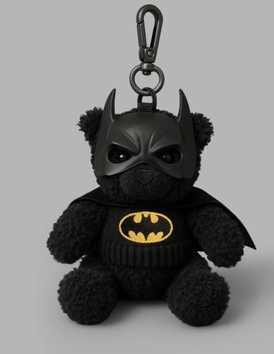 Nib batman blvck teddy bear - nib,