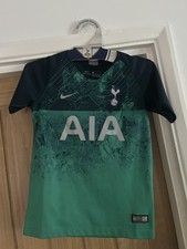 Boys Nike Spurs Tottenham Hotspur Football Shirt Top Age 8-9-10 Years Great Cond