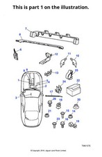 Jaguar Genuine Wiring Engine
