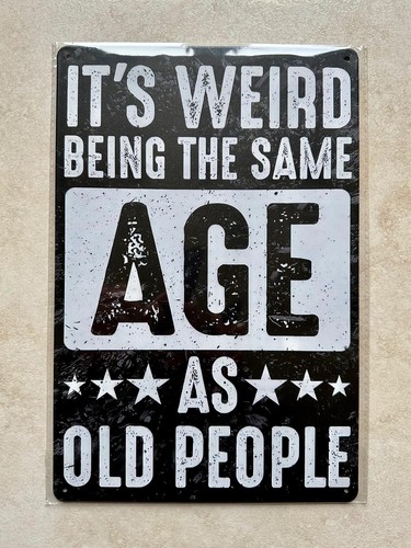 Weird being the same - it's,