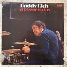 Buddy Rich at Ronnie Scotts 1980 Vinyl Record RCA International