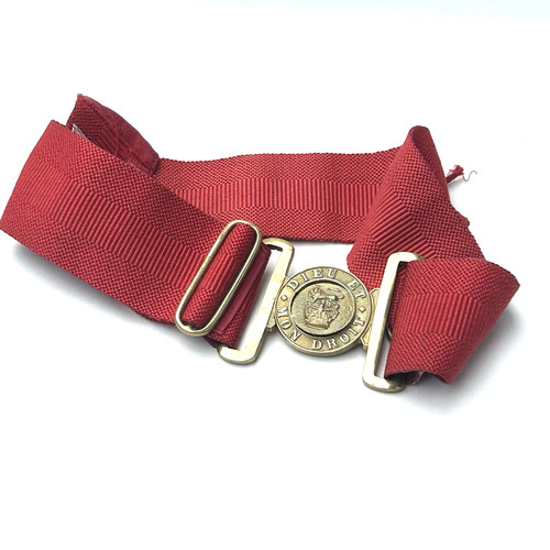 British army ceremonial belt - army,