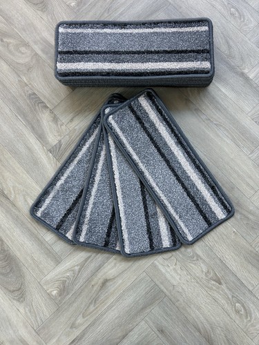 Striped stair carpet - 14,