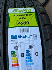 New 215 55 17 98W XL - Rapid