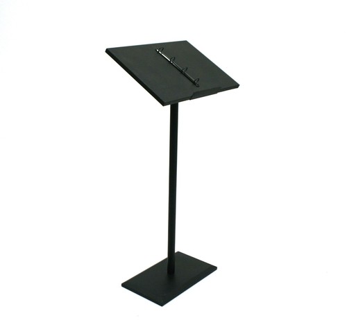 Black lectern metal - lectern,, lecterns