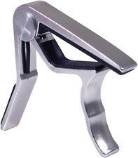 Johnny Brook Full Metal Acoustic Classical Guitar Capo with Spring Loaded Grips