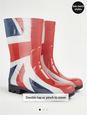 Union Jack Printed Wellingtons