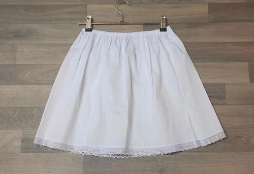 Womens cotton underskirt - womens, half