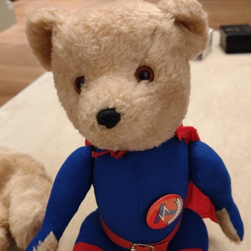 1980s superted plush - superted,
