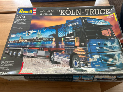 Revell daf and - daf, trailer