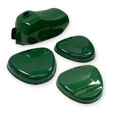Tank + Side Cover Set (Normal & Enduro) for Simson S53 S50 S51 - Billiard Green