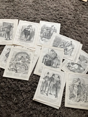 Job lot 1880s - 1880s, cartoon