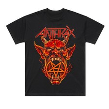 ANTHRAX T SHIRT BLACK UNISEX