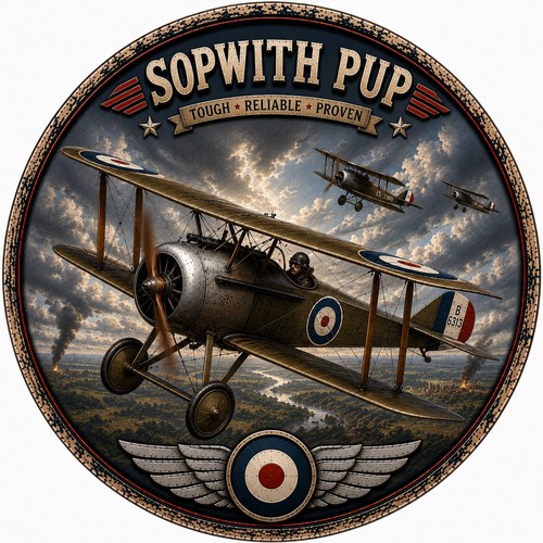 Sopwith pup airplane - pup,