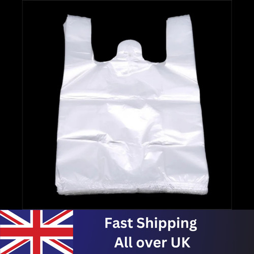 Plastic vest carrier bags - vest,