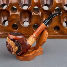 Unsmoked Carved Pear Wood