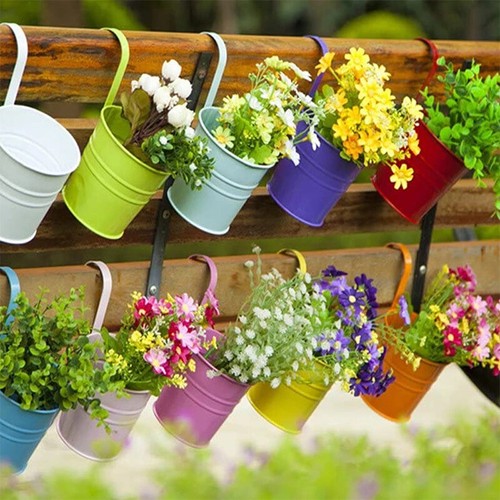 20pc metal hanging pots - metal,